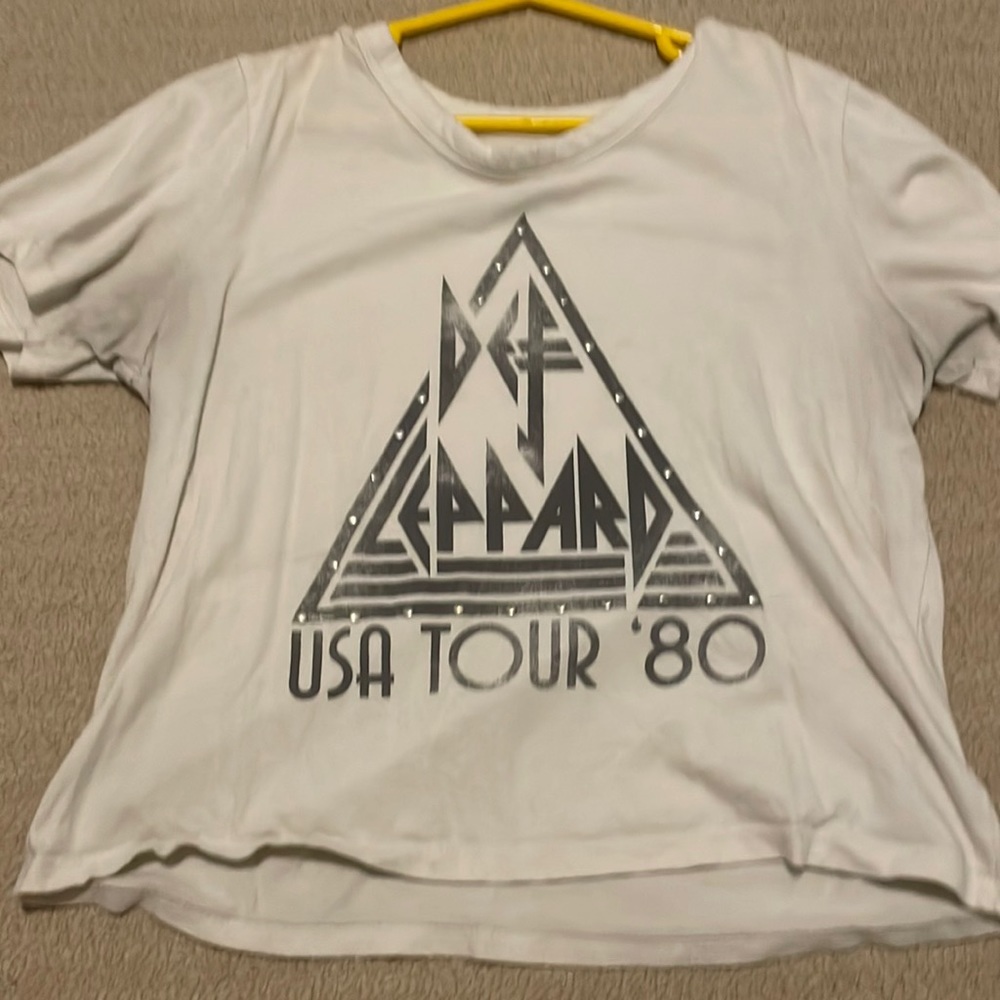 Def Leppard USA Tour ‘80 tee